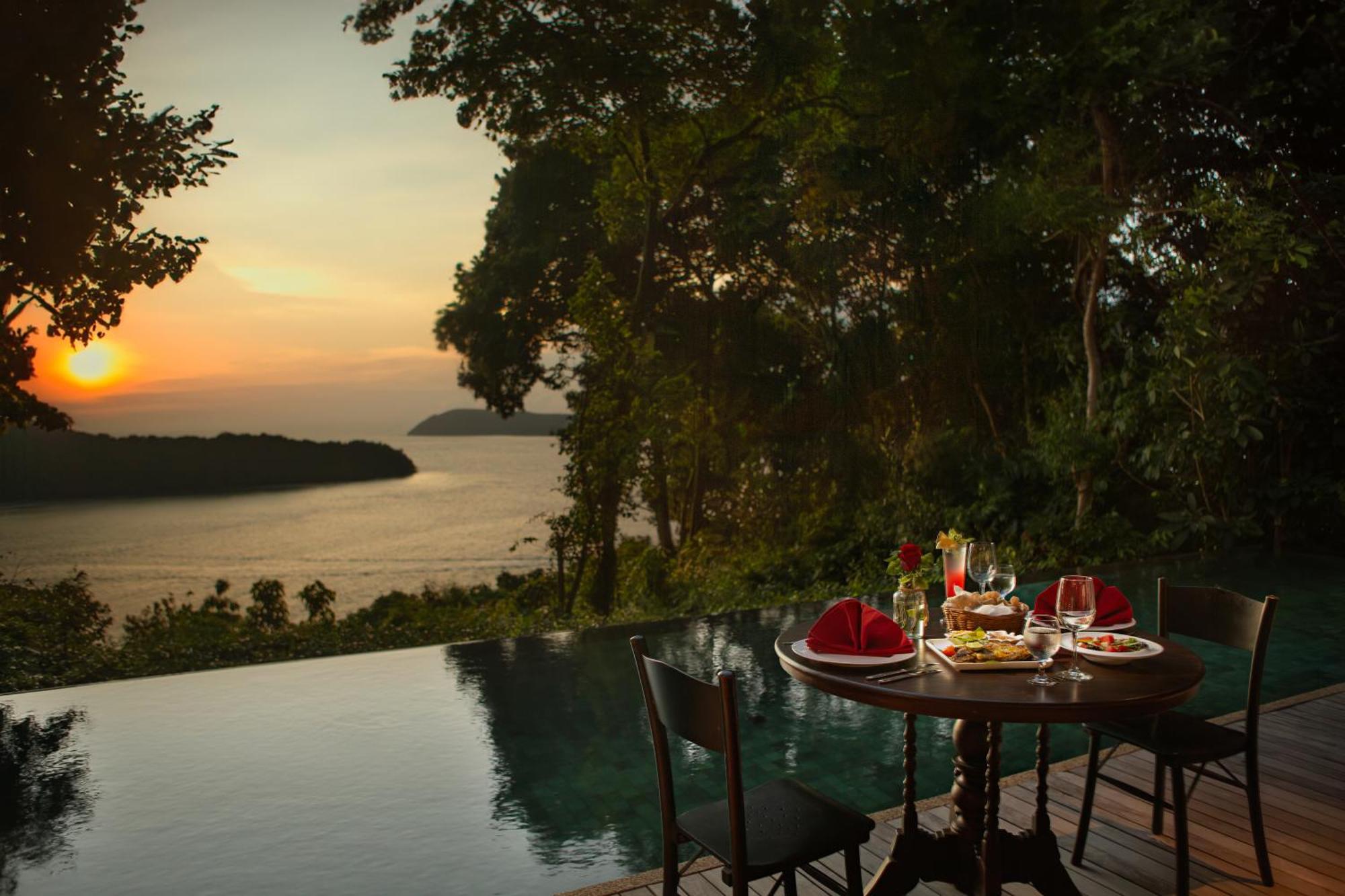 Ambong Pool Villas - Private Pool Pantai Cenang  Eksteriør billede