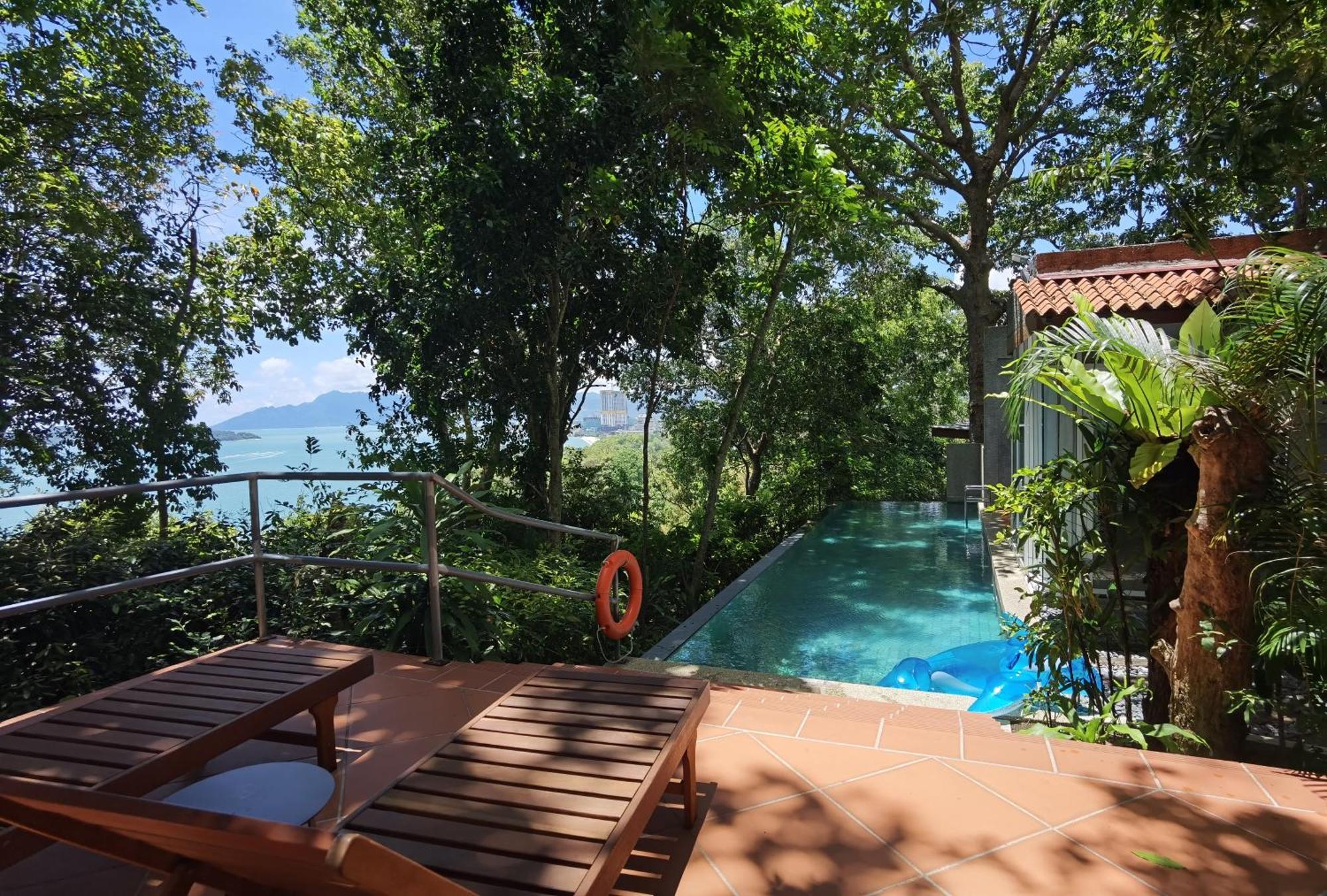 Ambong Pool Villas - Private Pool Pantai Cenang  Eksteriør billede
